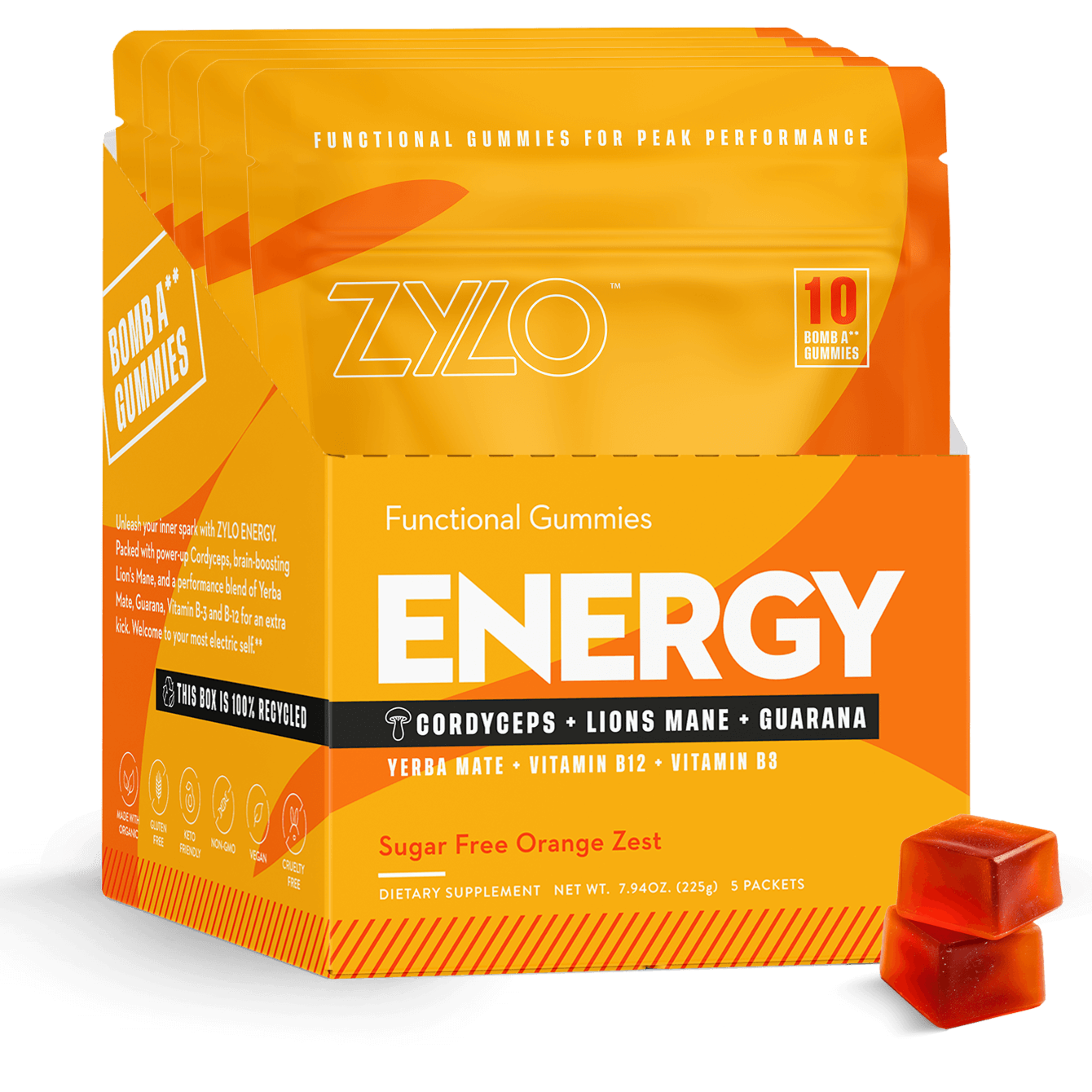 Energy Gummies - Zylo Nutrition