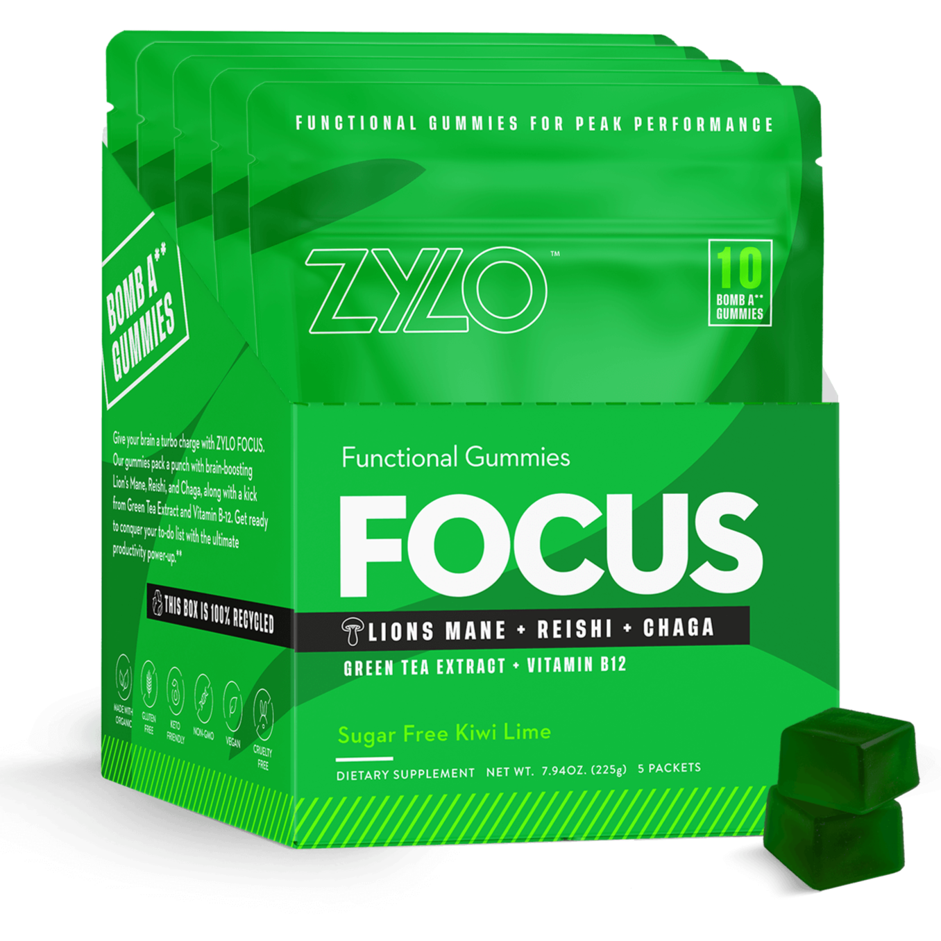 Focus Gummies - Zylo Nutrition