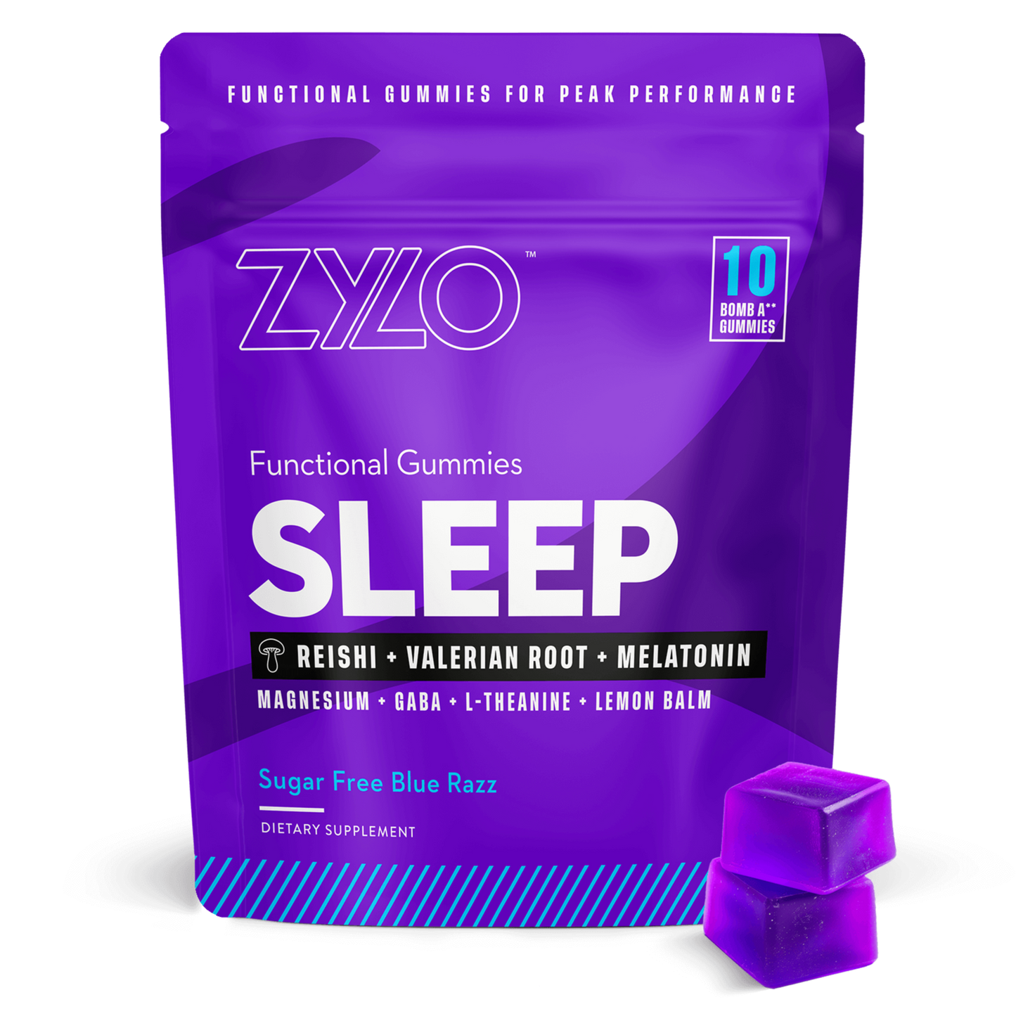 Sleep Gummies with Reishi and Valerian Root