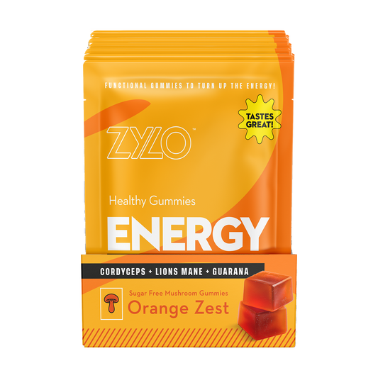 ZYLO energy display — box of 20 single-serving packets